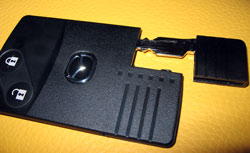 Schlüssel in der Smartcard. 