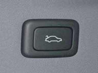 Detailaufnahmen — der Schalter zum Öffnen des Kofferraums an der Fahrertür ist im Saab, Modell 2004 nicht mehr vorhanden. 