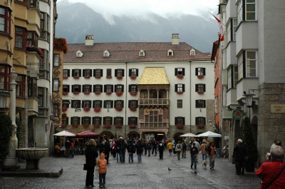Das Goldene Dacherl Innsbruck. 