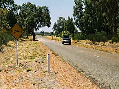 Frontera auf dem Highway. 