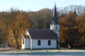 Kleinste Holzkirche Deutschlands. 