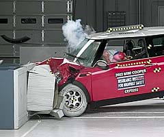 Euro NCAP Crashtest. 