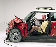 Euro NCAP Crashtest. 