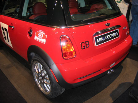 Der MC40 basiert auf dem Mini Cooper S. 