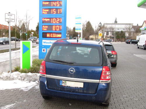 Der Preis für den LPG-Kraftstoff hat in den letzten Wochen kontinuierlich angezogen. 