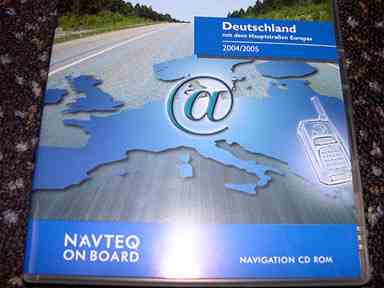 Navteq CD’s Deutschland 2004/2005. 