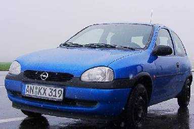 Unser neuer gebrauchter Opel Corsa, Baujahr 1998. 