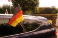 Flagge(n) zeigen für Deutschland. 