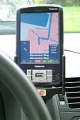 Toshiba e800 WLAN als Navigationsgerät. 
